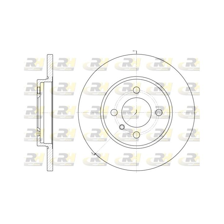 Stabdžių diskas ROADHOUSE 6058.00