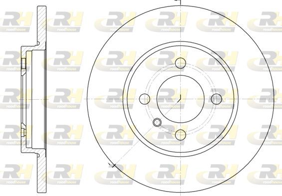 Stabdžių diskas ROADHOUSE 6058.00