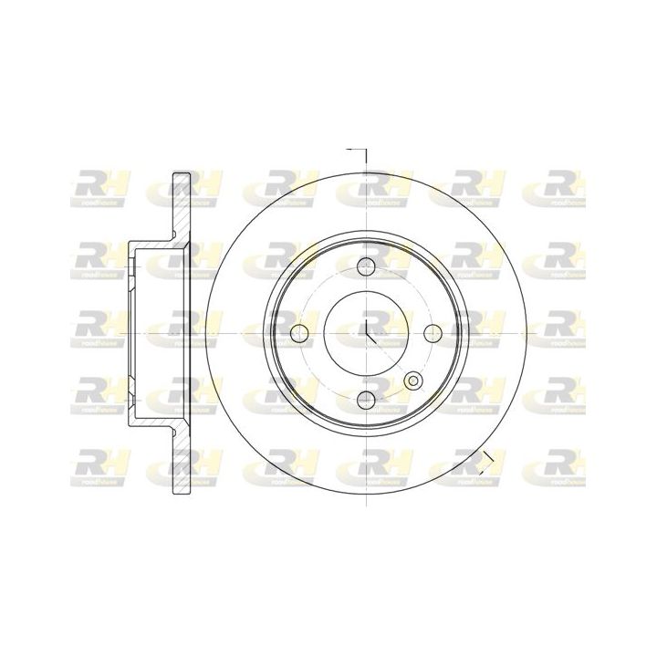 Stabdžių diskas ROADHOUSE 6060.00