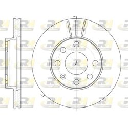 Stabdžių diskas ROADHOUSE 6061.10