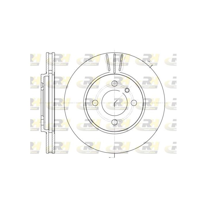 Stabdžių diskas ROADHOUSE 6062.10