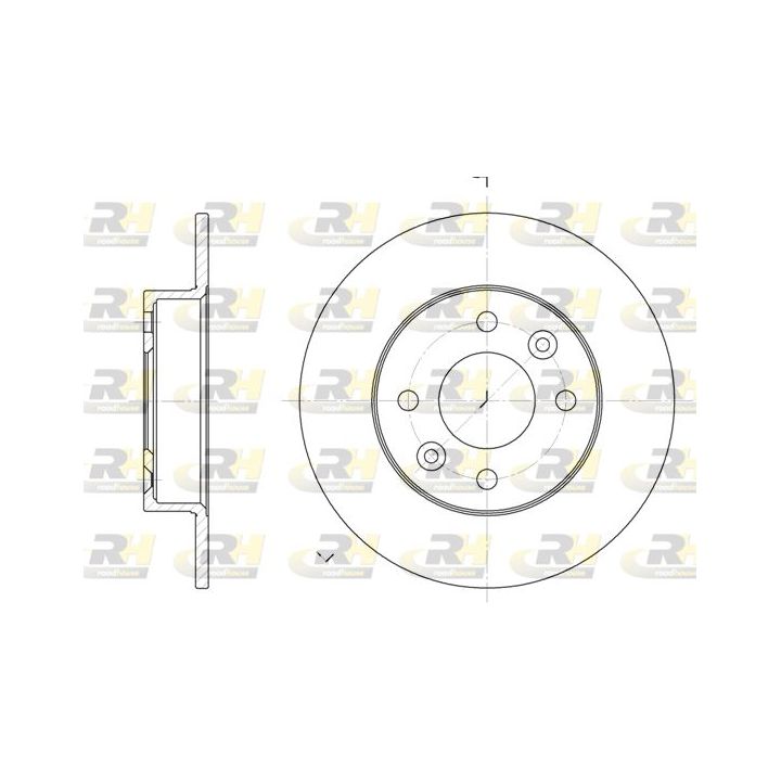 Stabdžių diskas ROADHOUSE 6066.00