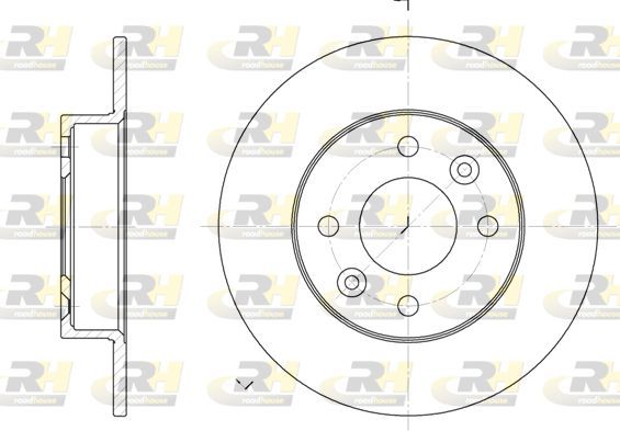 Stabdžių diskas ROADHOUSE 6066.00