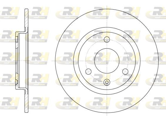 Stabdžių diskas ROADHOUSE 6070.00