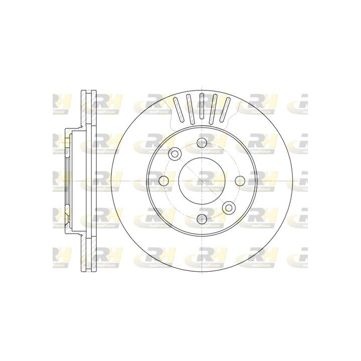 Stabdžių diskas ROADHOUSE 6080.10
