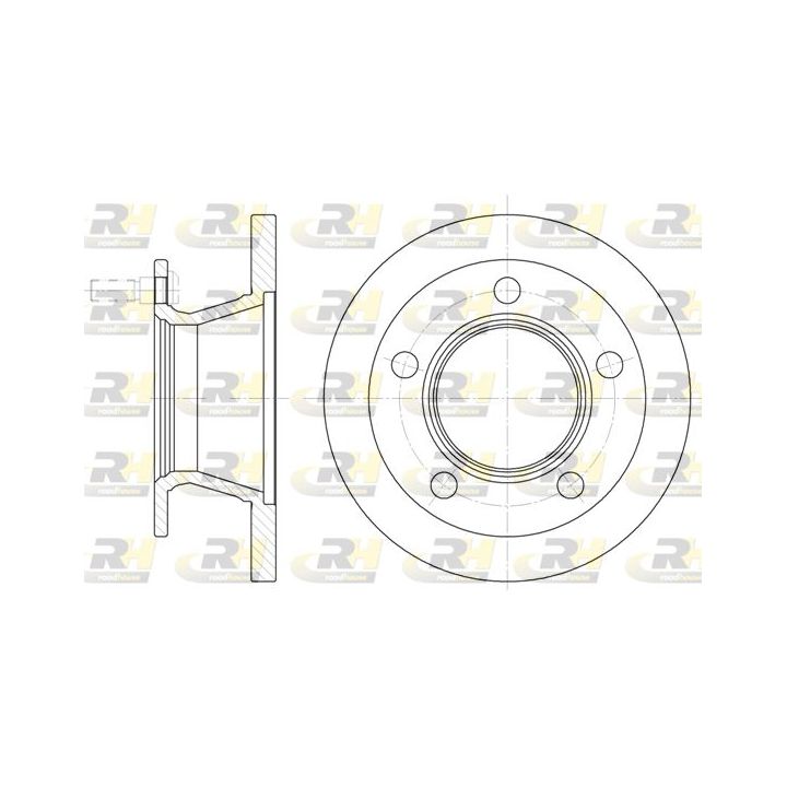 Stabdžių diskas ROADHOUSE 6082.00