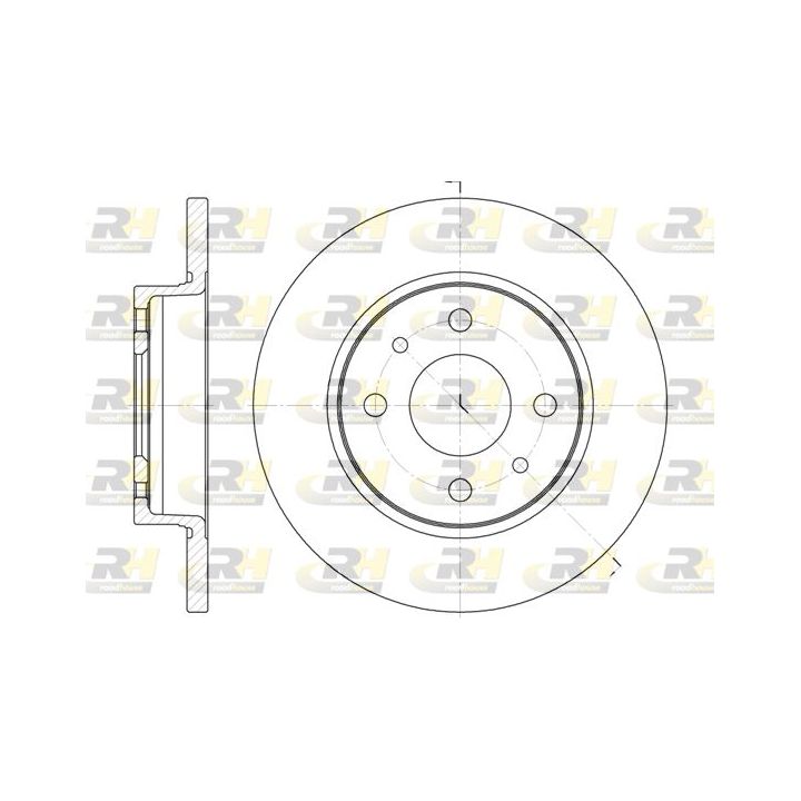 Stabdžių diskas ROADHOUSE 6089.00