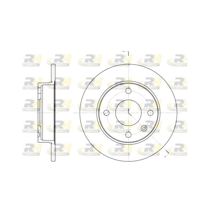 Stabdžių diskas ROADHOUSE 6094.00