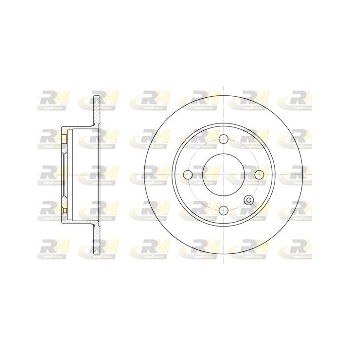 Stabdžių diskas ROADHOUSE 6095.00