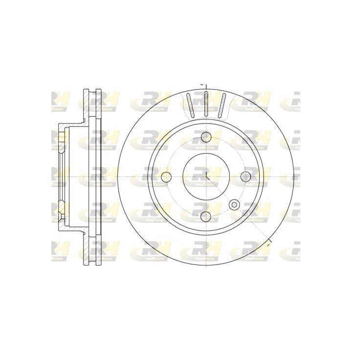 Stabdžių diskas ROADHOUSE 6097.10