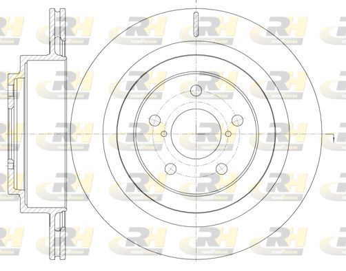 Stabdžių diskas ROADHOUSE 61001.10