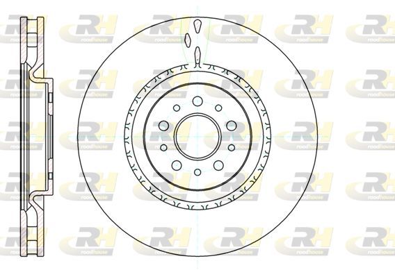 Stabdžių diskas ROADHOUSE 61010.10