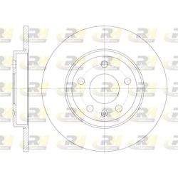 Stabdžių diskas ROADHOUSE 61011.00