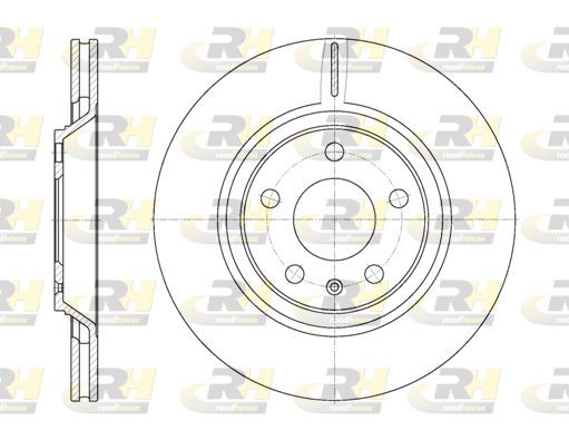 Stabdžių diskas ROADHOUSE 61012.10