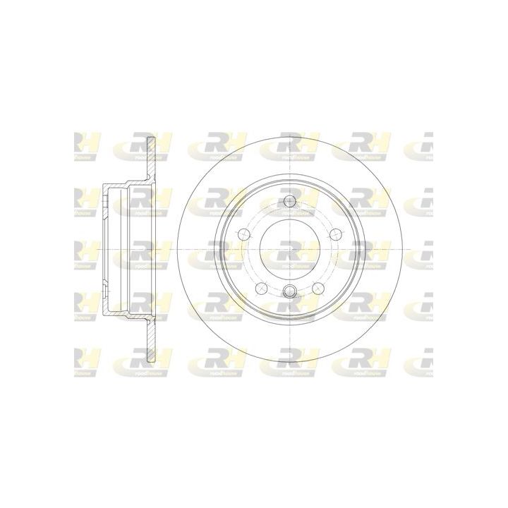 Stabdžių diskas ROADHOUSE 61013.00