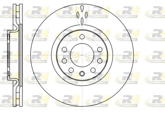 Stabdžių diskas ROADHOUSE 61017.10