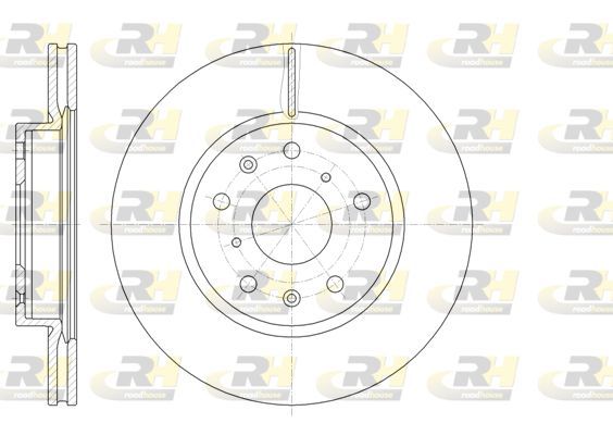 Stabdžių diskas ROADHOUSE 61018.10