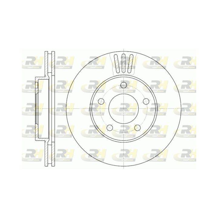 Stabdžių diskas ROADHOUSE 61020.10