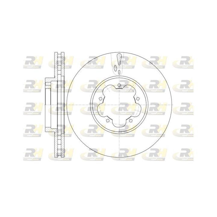 Stabdžių diskas ROADHOUSE 61022.10