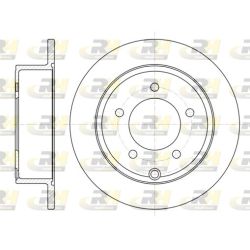 Stabdžių diskas ROADHOUSE 61025.00