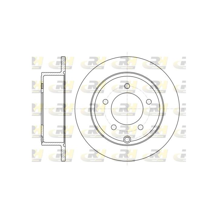 Stabdžių diskas ROADHOUSE 61025.00