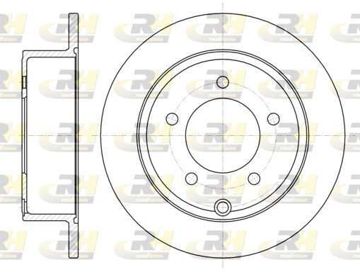 Stabdžių diskas ROADHOUSE 61025.00