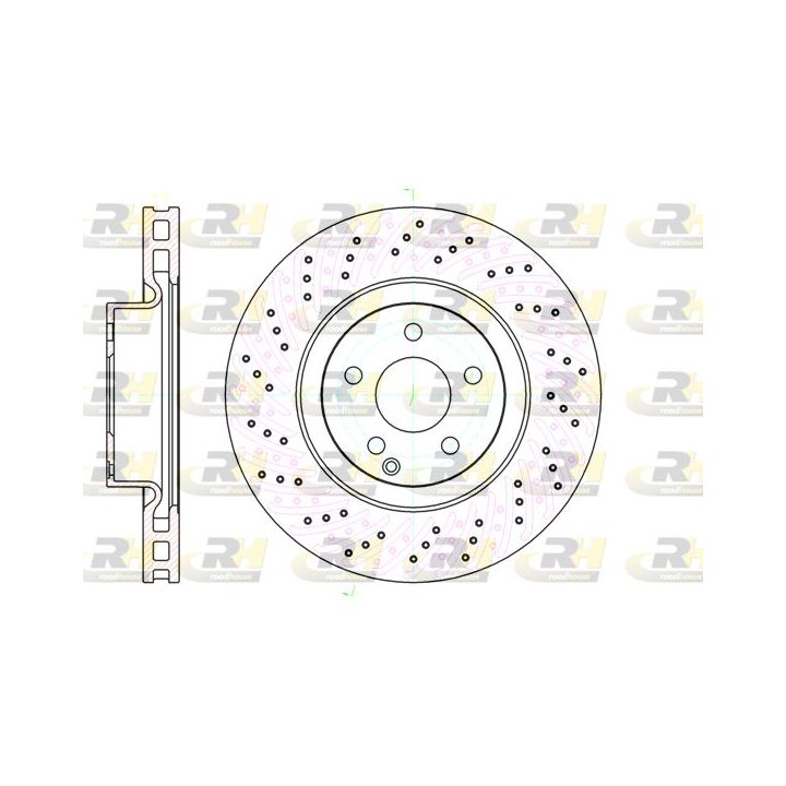 Stabdžių diskas ROADHOUSE 61032.10