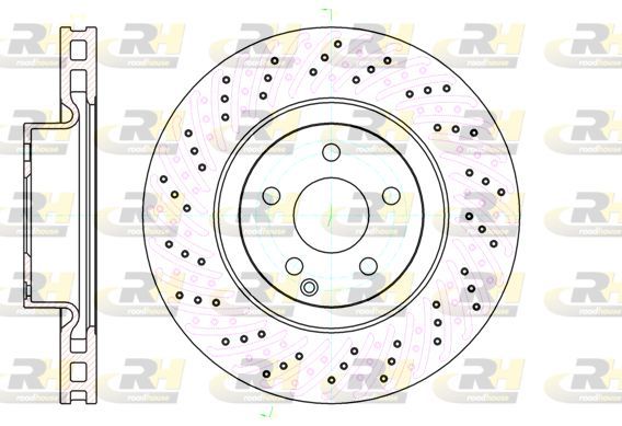Stabdžių diskas ROADHOUSE 61032.10