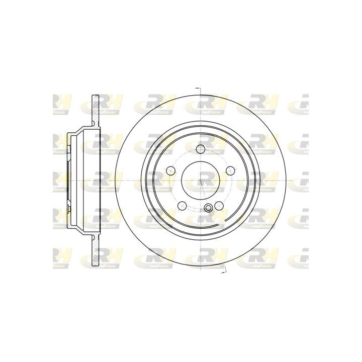 Stabdžių diskas ROADHOUSE 61033.00