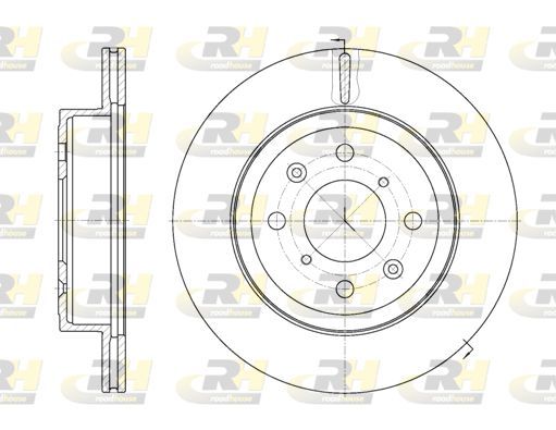 Stabdžių diskas ROADHOUSE 61038.10