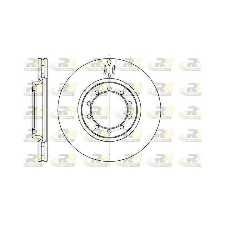 Stabdžių diskas ROADHOUSE 61039.10