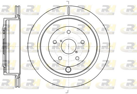 Stabdžių diskas ROADHOUSE 61042.10