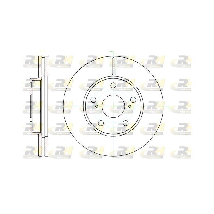 Stabdžių diskas ROADHOUSE 61043.10