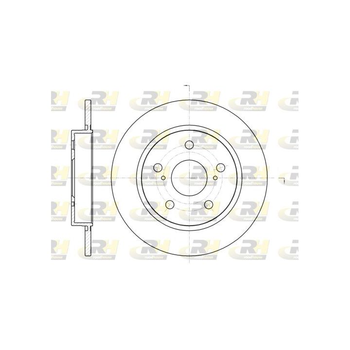 Stabdžių diskas ROADHOUSE 61044.00