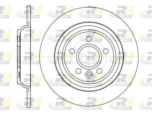 Stabdžių diskas ROADHOUSE 61045.00