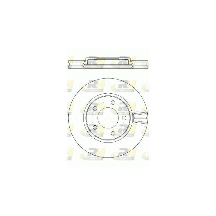 Stabdžių diskas ROADHOUSE 61047.10