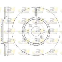 Stabdžių diskas ROADHOUSE 61049.10