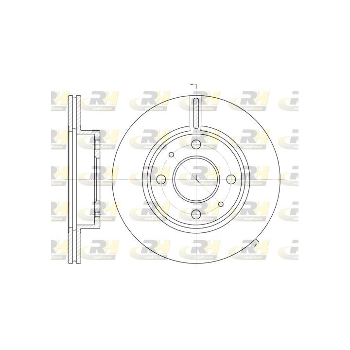 Stabdžių diskas ROADHOUSE 6105.10
