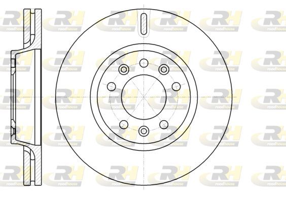Stabdžių diskas ROADHOUSE 61052.10