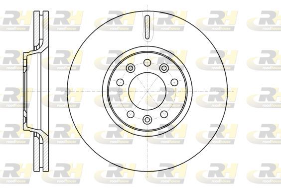 Stabdžių diskas ROADHOUSE 61054.10
