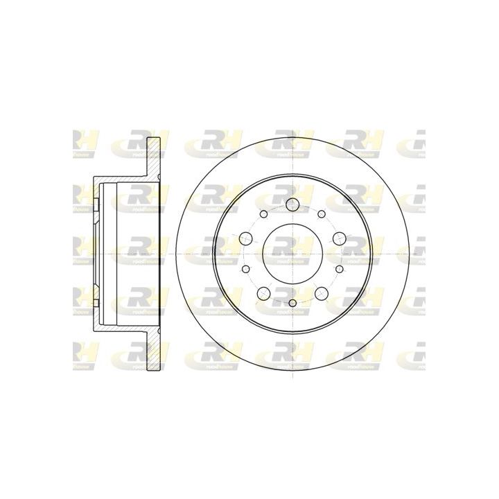 Stabdžių diskas ROADHOUSE 61055.00