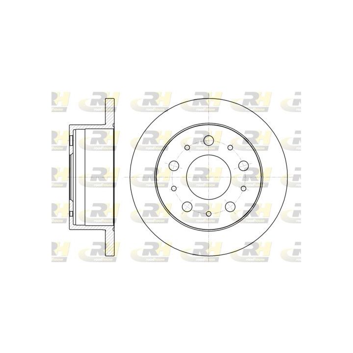 Stabdžių diskas ROADHOUSE 61056.00