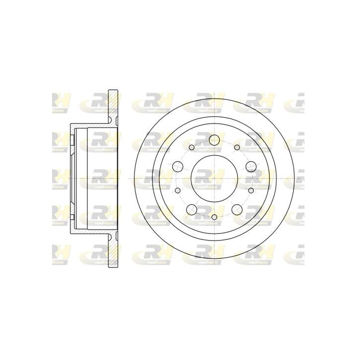 Stabdžių diskas ROADHOUSE 61057.00