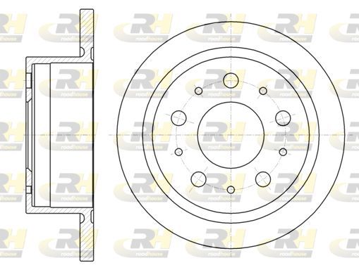 Stabdžių diskas ROADHOUSE 61057.00