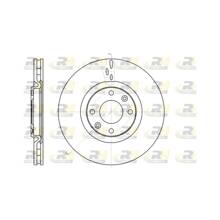 Stabdžių diskas ROADHOUSE 61059.10