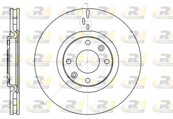 Stabdžių diskas ROADHOUSE 61059.10