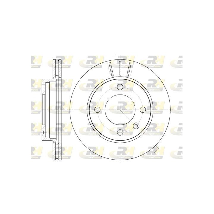 Stabdžių diskas ROADHOUSE 6106.10