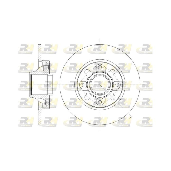 Stabdžių diskas ROADHOUSE 61060.00