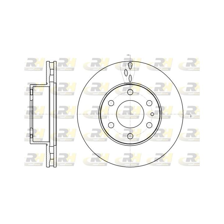 Stabdžių diskas ROADHOUSE 61062.10