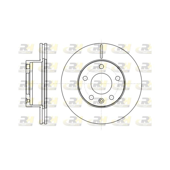 Stabdžių diskas ROADHOUSE 61063.10